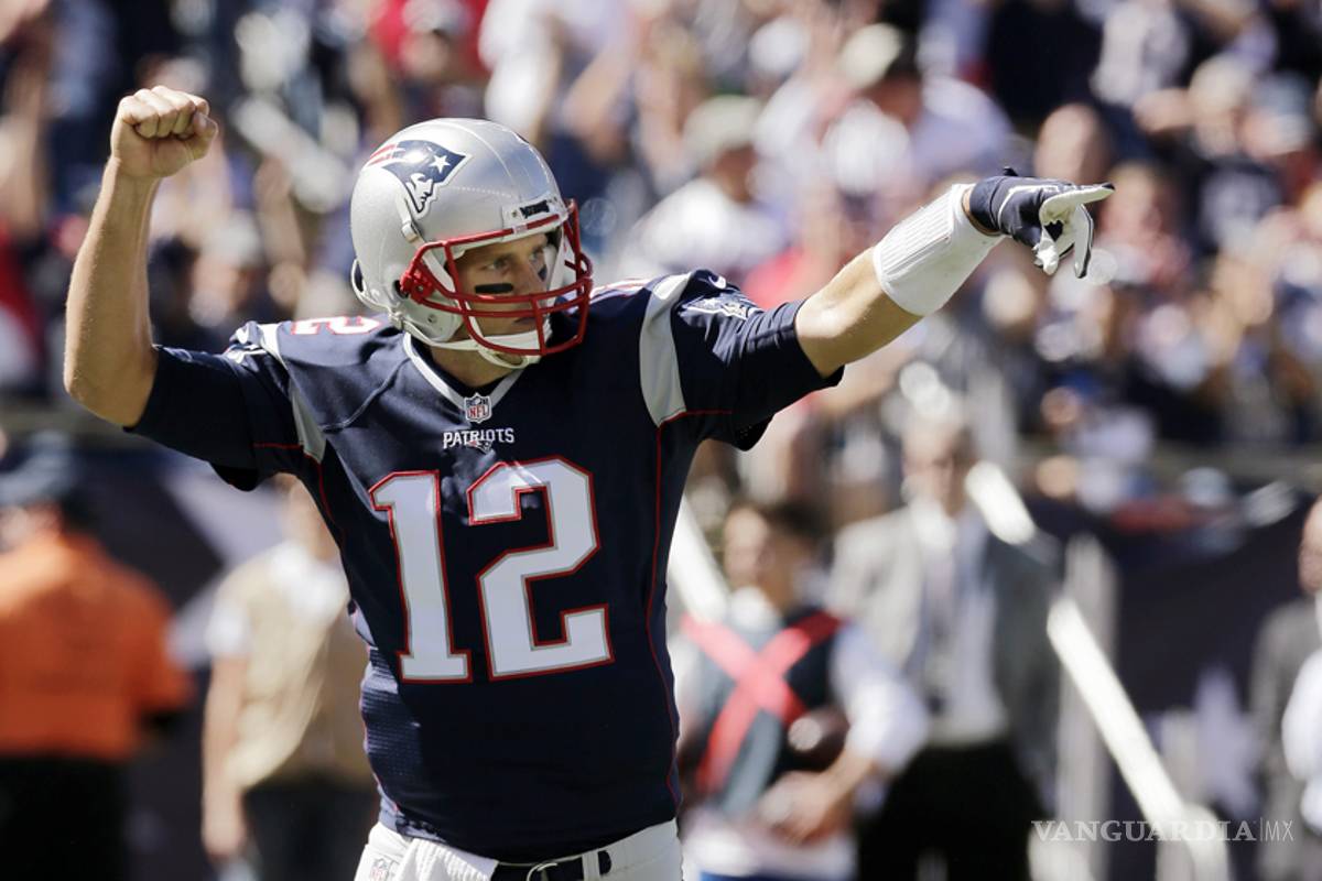 El estelar Tom Brady lanzó el pase de touchdown N° 400 de su carrera
