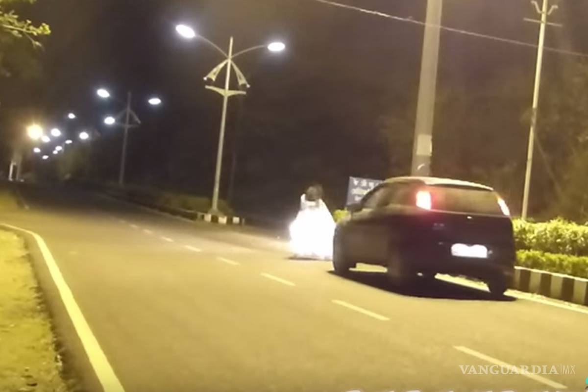 Terrorífica broma deja a un 'fantasma' herido