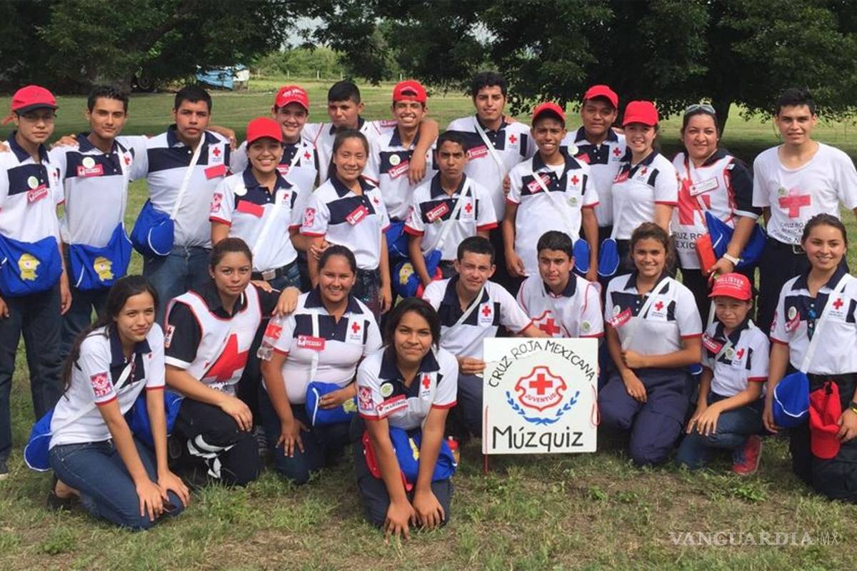 Cruz Roja lleva a 90 jóvenes de campamento en Múzquiz, Coahuila