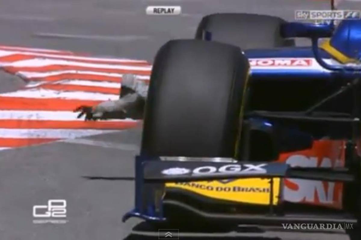 &quot;Pichón Matrix&quot; salva la vida en carrera de Fórmula 1 (video)