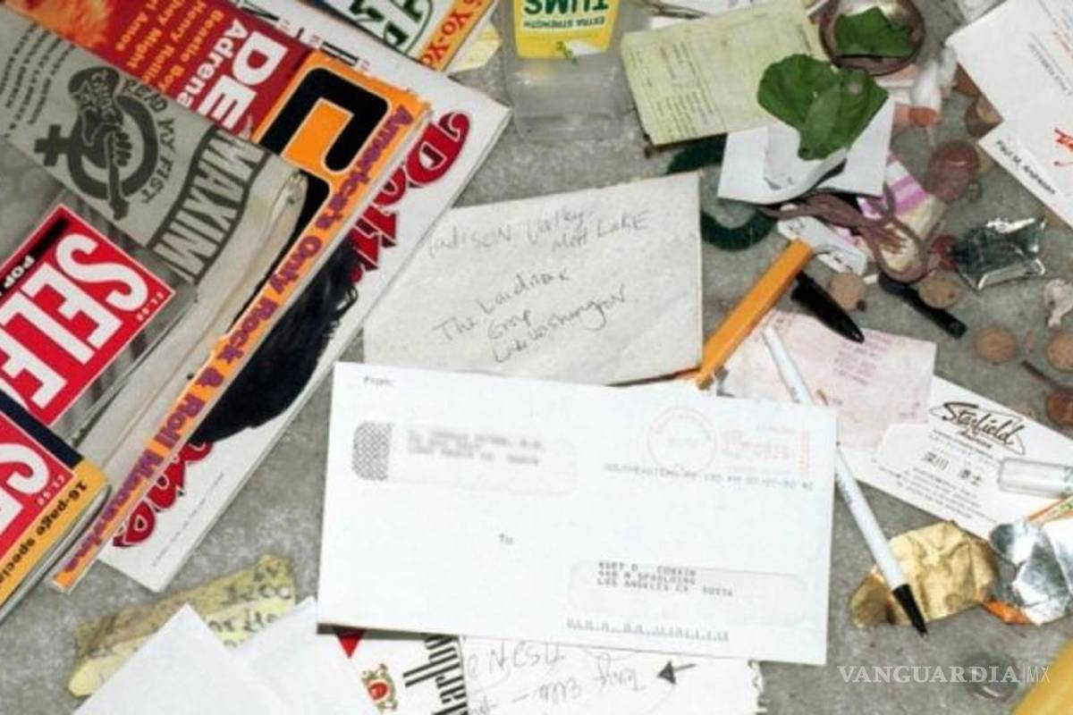 Publican fotos inéditas sobre el suicidio de Kurt Cobain