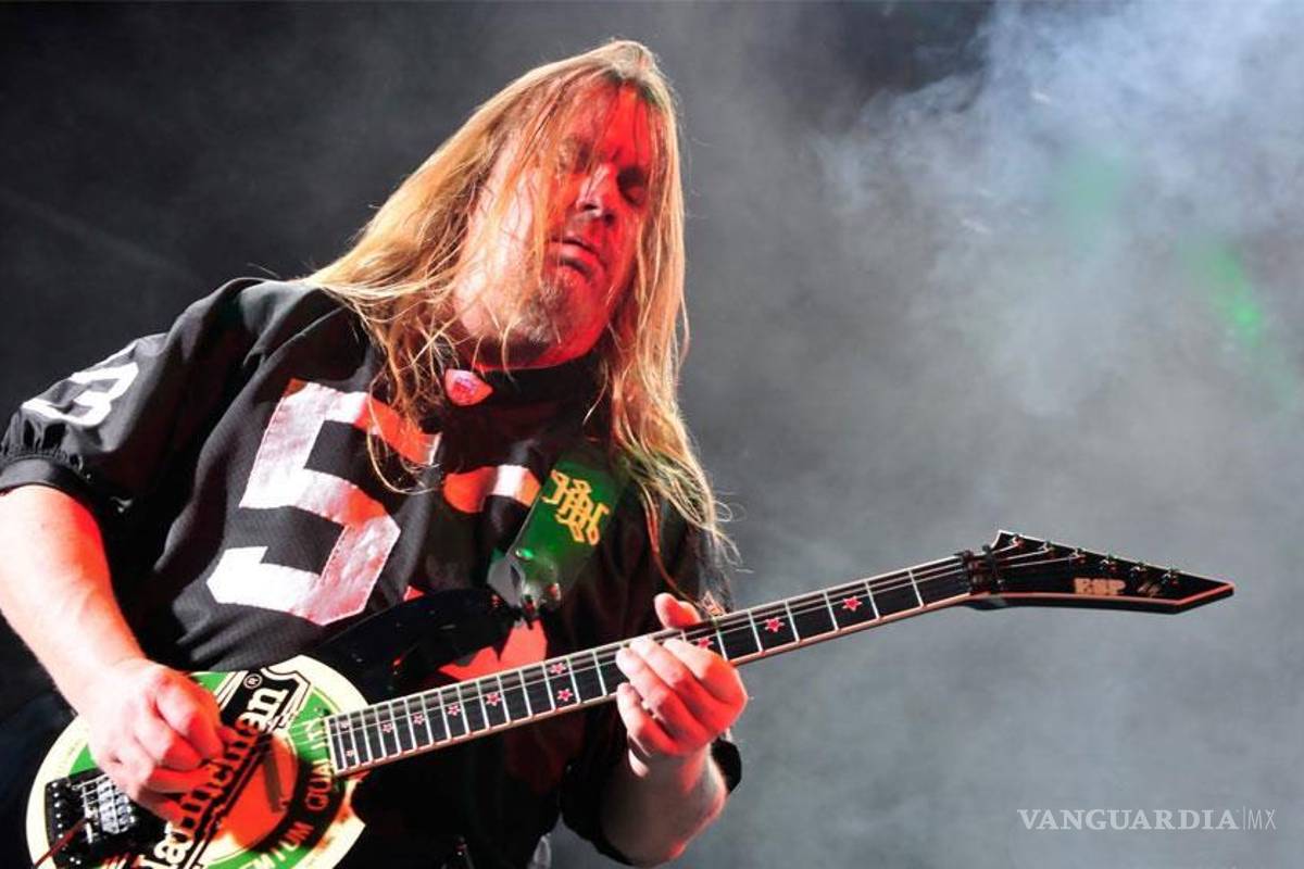 Muere Jeff Hanneman guitarrista de Slayer