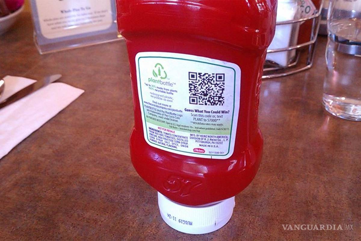 Escanea código QR de cátsup Heinz y lo manda a sitio porno