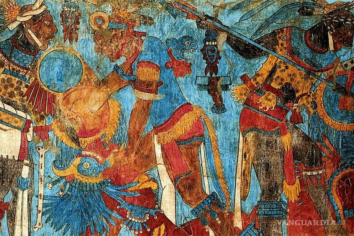 Mural de Cacaxtla fue obra de 10 artistas