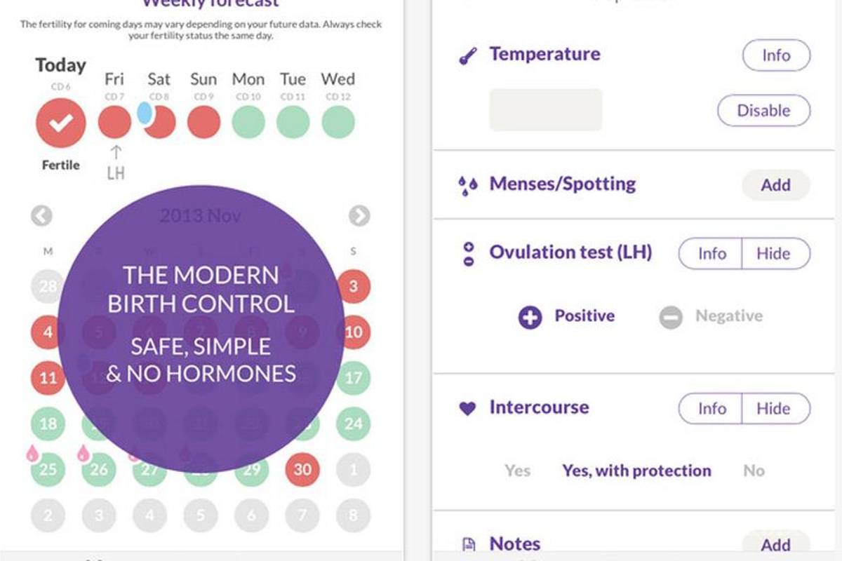 NaturalCycles te ayuda a programar o evitar un embarazo