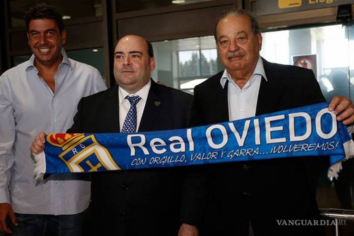 Real Oviedo, el equipo de Carlos Slim, buscará competir contra el Real y el Barça