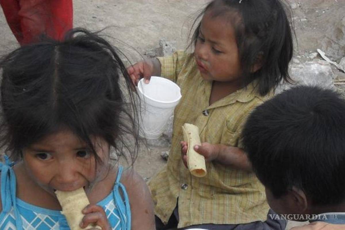 Niños en Oaxaca padecen hambruna parecida a la vivida en África