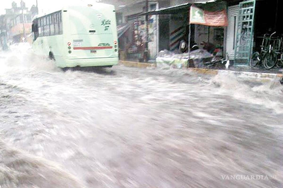 Se registra lluvia histórica en el Distrito Federal