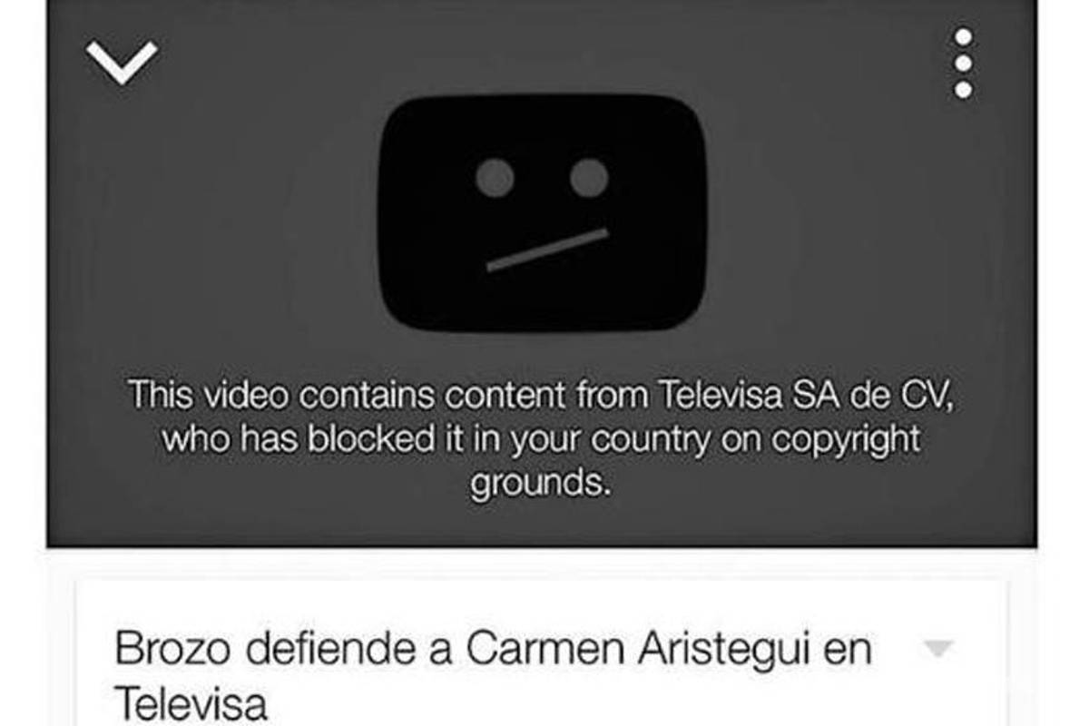 Bloquean en EU video de Brozo sobre Aristegui