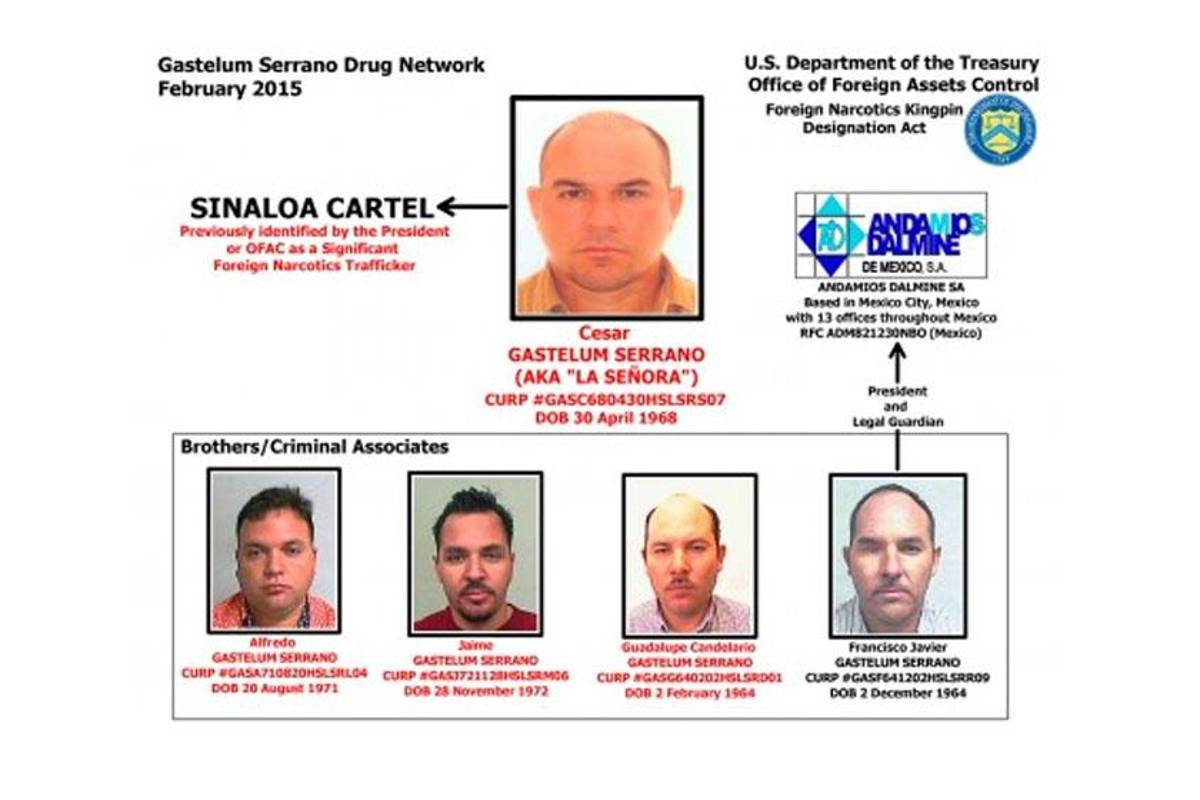 EU enlista como narco al mexicano Francisco Javier Gastélum