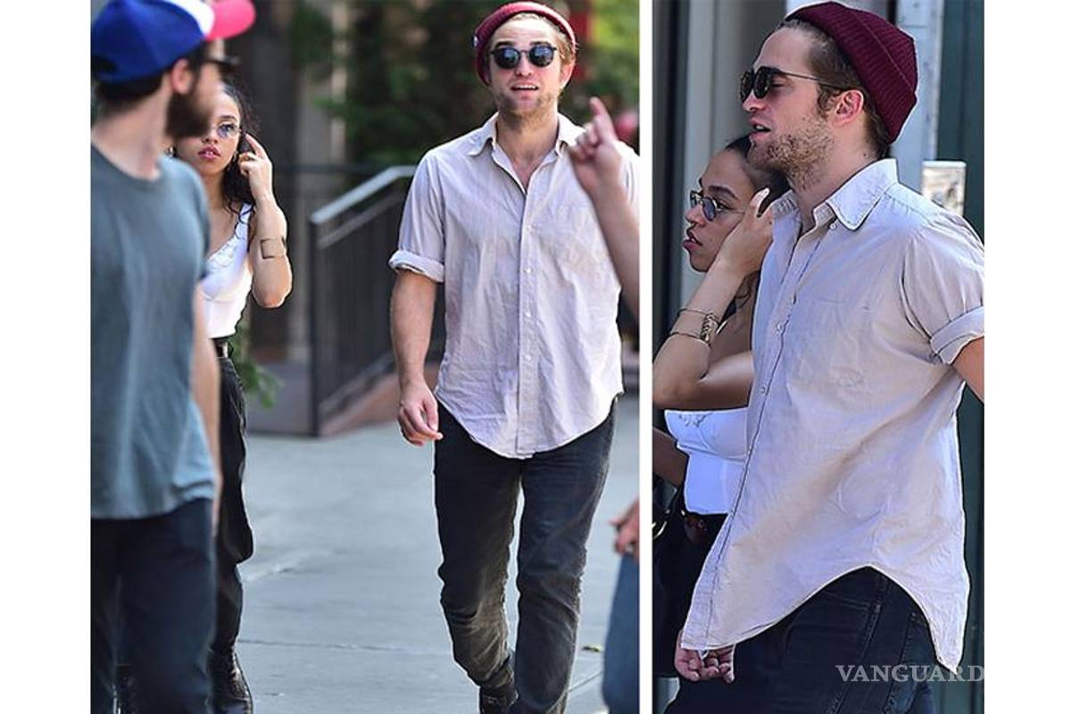 Robert Pattinson se pasea con su nueva novia