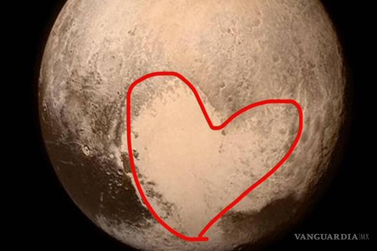 Plutón, el planeta enano, tenía corazón