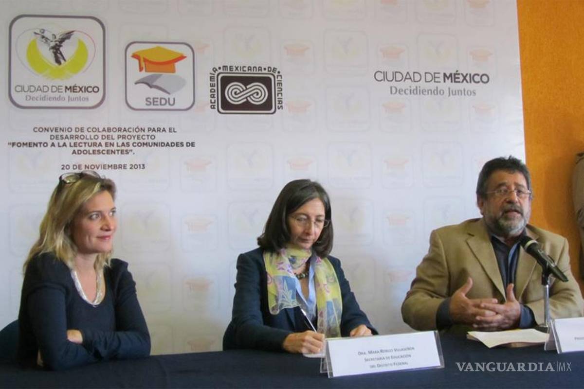 Ciencia para todos: Firman convenio la AMC y Secretaría de Educación del DF
