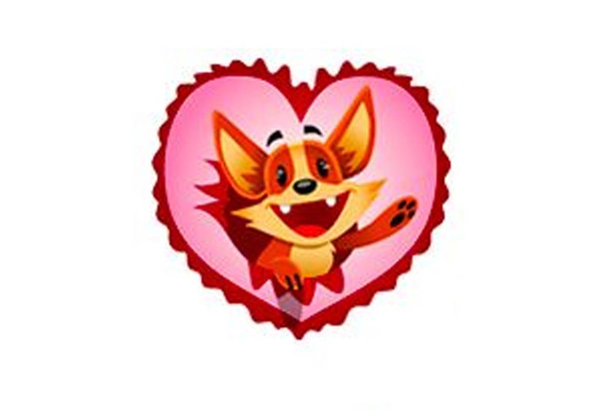 Biscuit enamorado, el sticker más popular del 2015 en Facebook