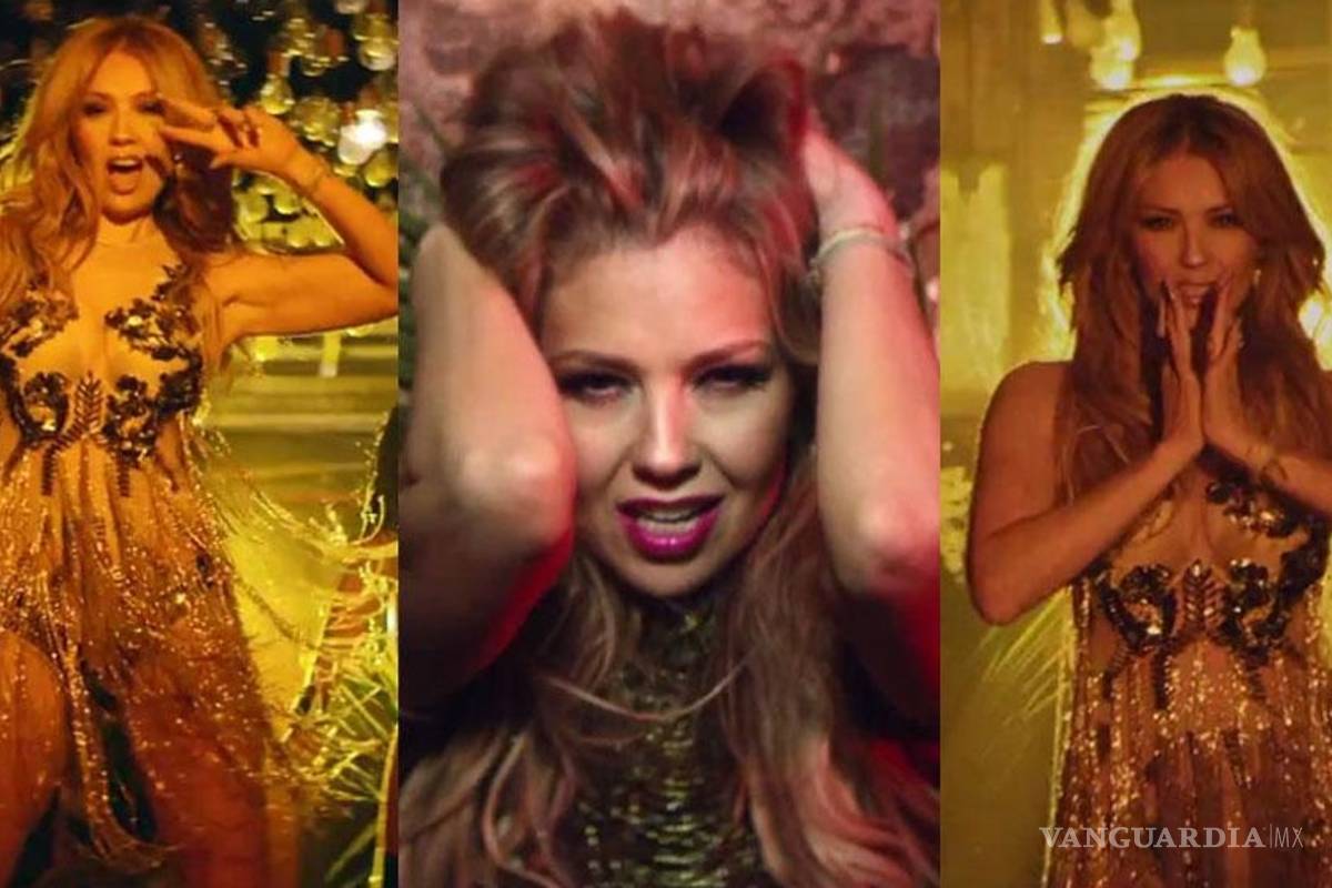 Thalía lanza nuevo video, ¿copia a Jennifer Lopez?