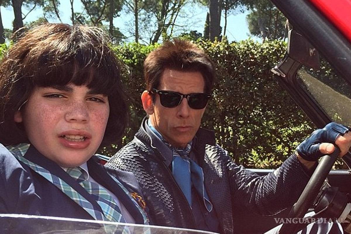 El heredero de Zoolander: Ben Stiller presentó al actor que interpretará a su hijo