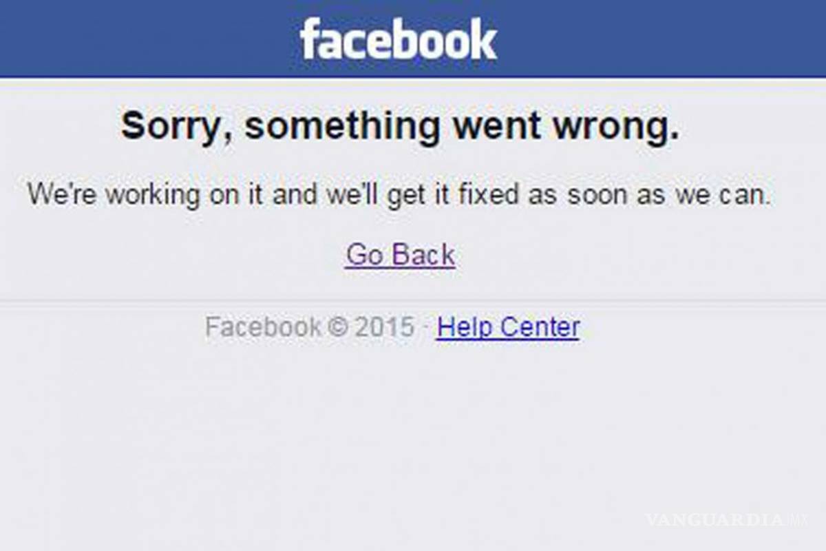 ¿Qué te ocurre Facebook?