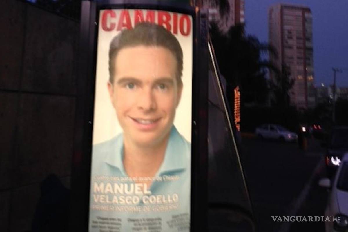 Manuel Velasco se autopromueve en el DF y en estados del centro del país: la ley lo prohíbe
