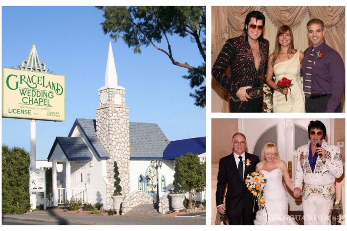 Elvis sigue siendo el rey... de las bodas en Las Vegas