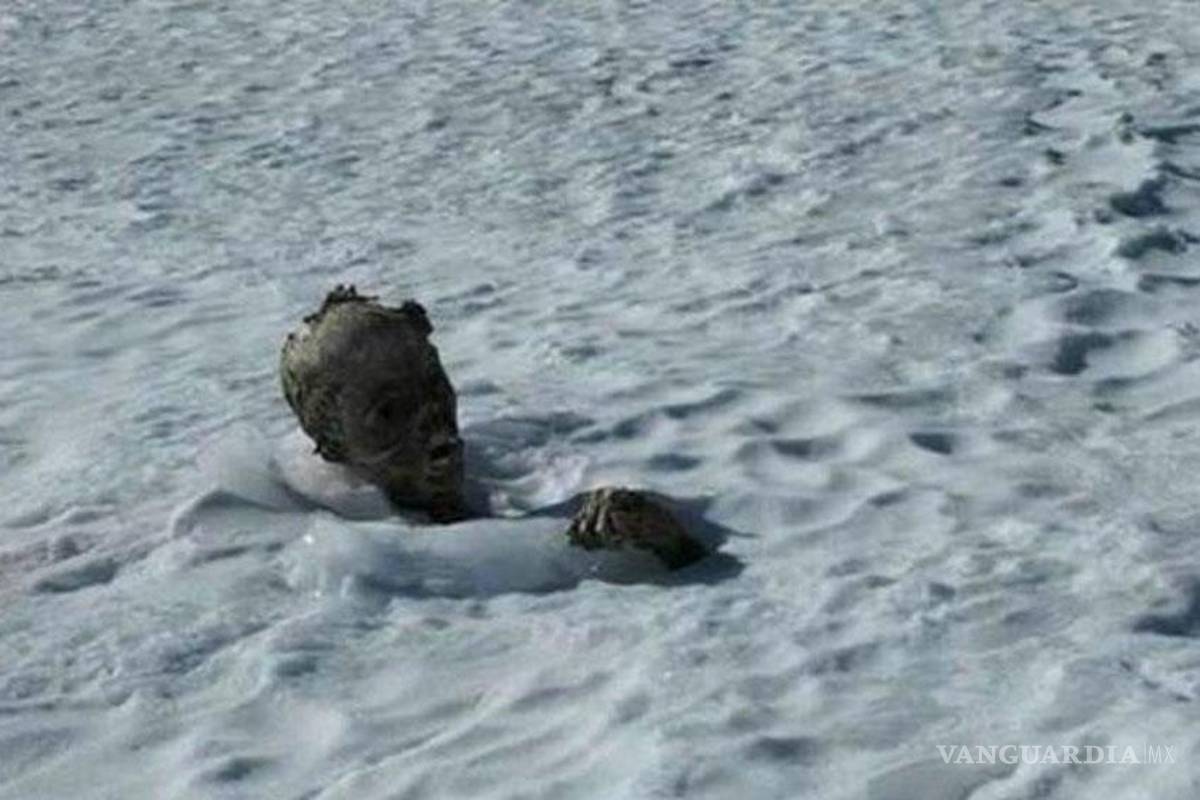 Los cuerpos de alpinistas momificados estaban abrazados