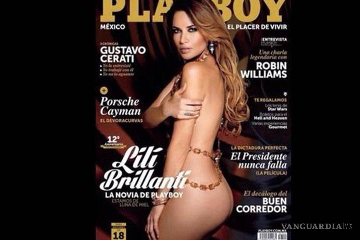 Lilí Brillanti, desnuda para 'Playboy'