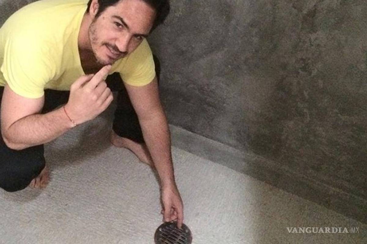 Mauricio Ochmann bromea con fugarse por una coladera