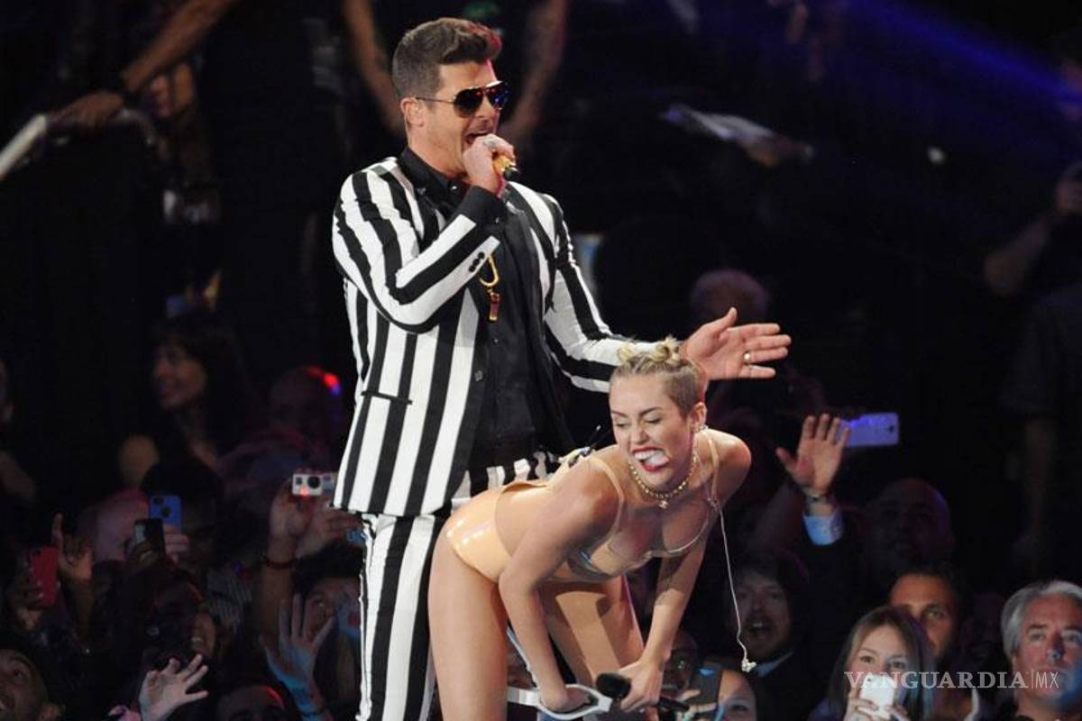 Miley Cyrus, un año de escándalos