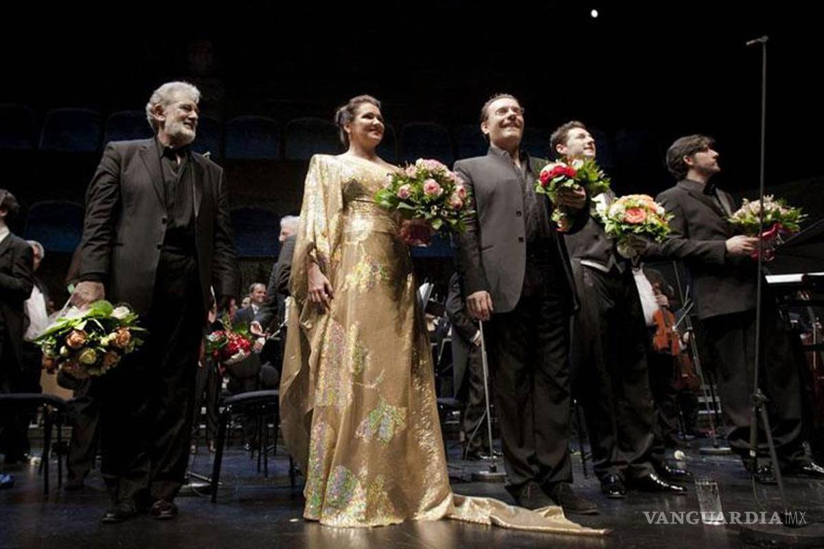 Plácido Domingo y Anna Netrebko presentan sus homenajes a "Verdi"