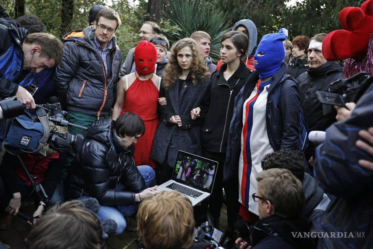 Las Pussy Riot llevan su guerra contra Putin a Nueva York