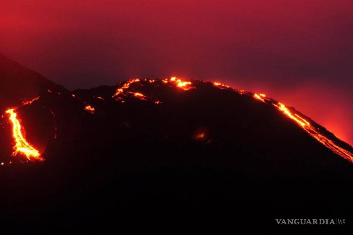Mantienen alerta naranja en Guatemala por volcán Pacaya