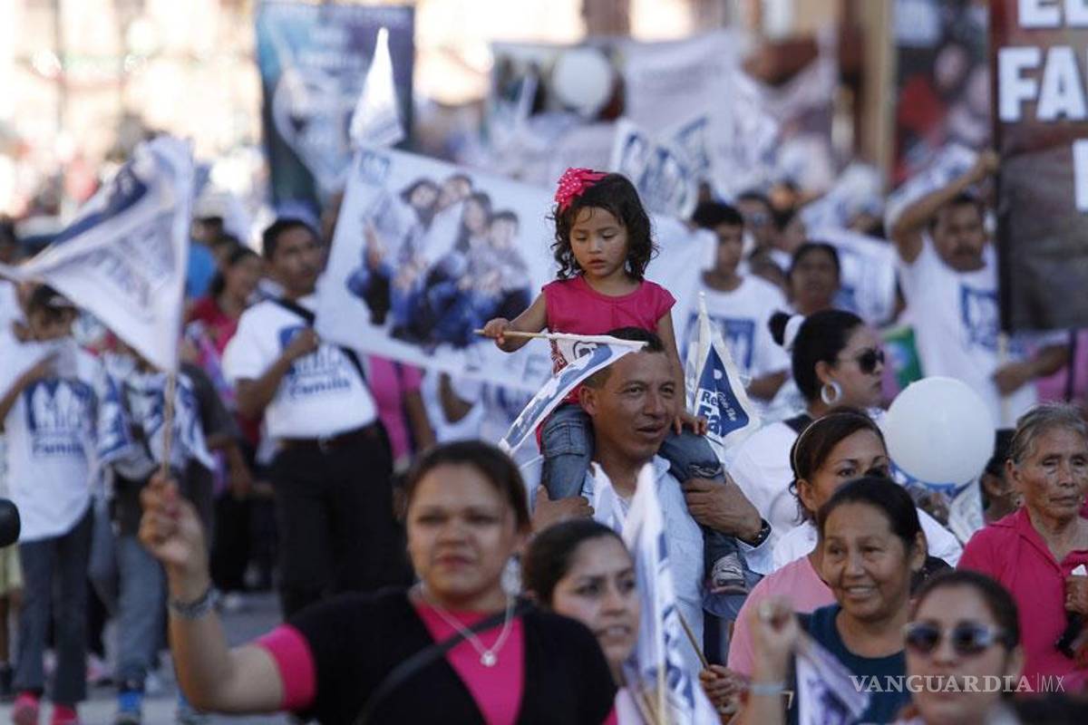 Defienden la familia 'normal y correcta' en Saltillo, dicen no al matrimonio igualitario en Coahuila