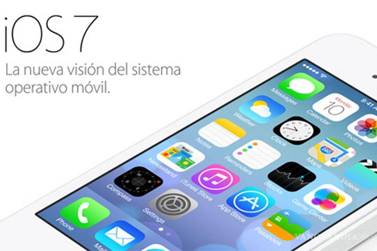 iOS 7 para iPhone y iPad, a partir del 10 de septiembre