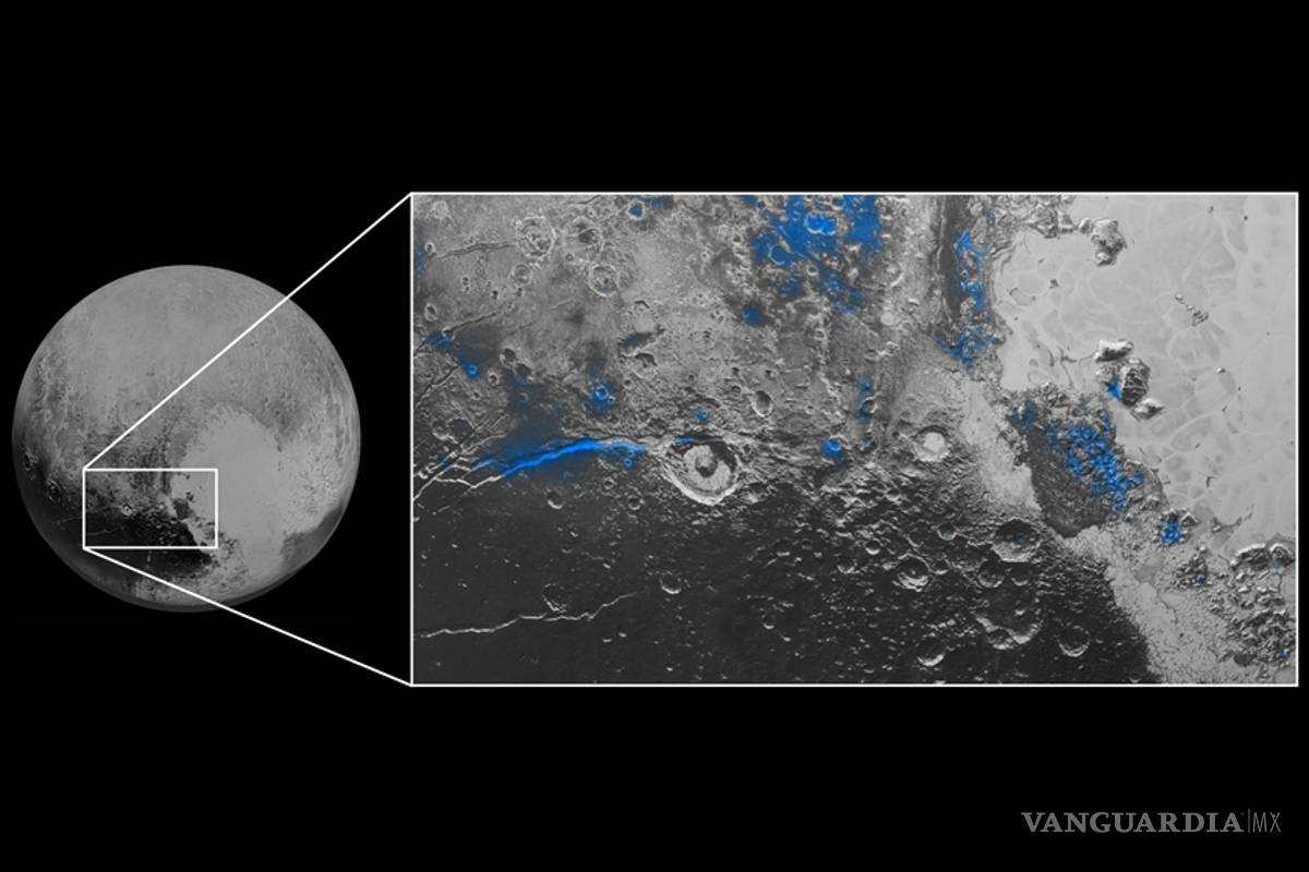 Plutón tiene cielo azul y agua, revela NASA