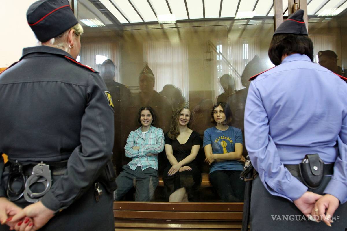 Rusia debe indemnizar a tres integrantes del grupo punk Pussy Riot