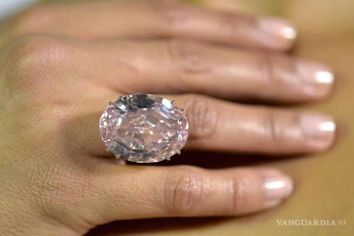 La &quot;estrella rosa&quot;, el diamante de 60 millones de dólares