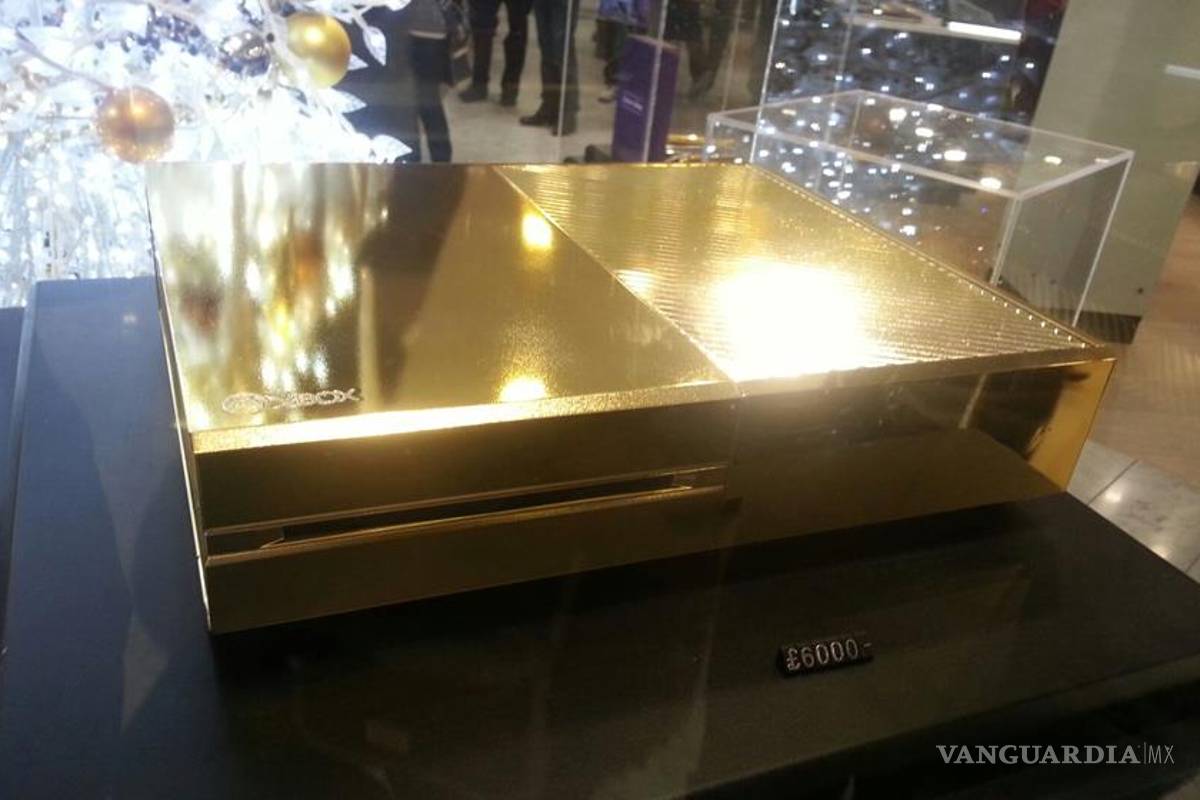 ¿Te interesa un Xbox One bañado en oro?