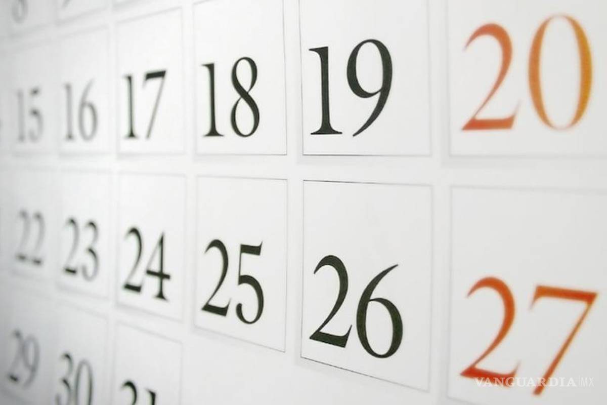 Estos serán los días festivos y puentes del 2015