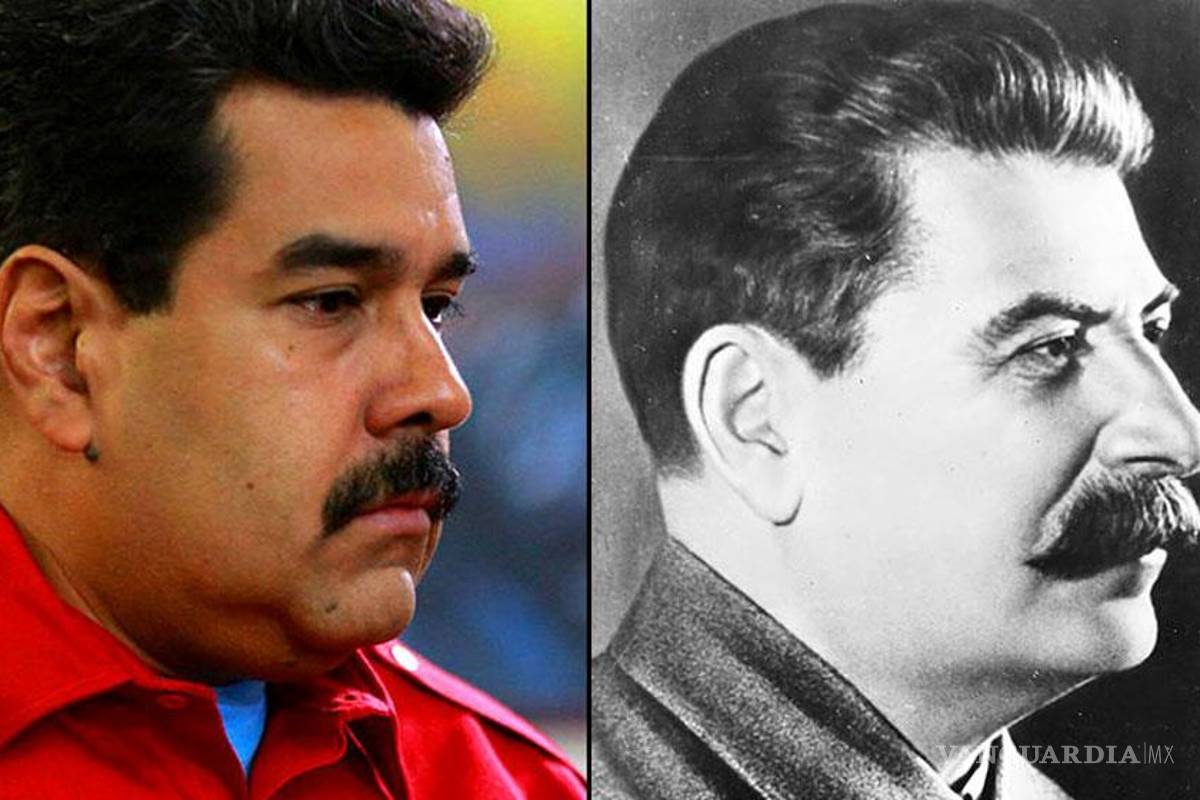 "Stalin se parecía a mí, el bigote es igualito": Maduro