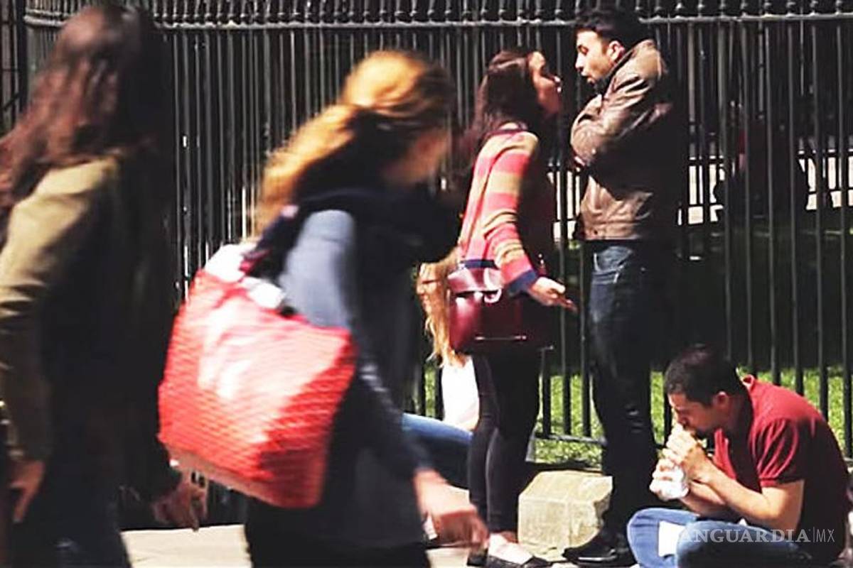 ¿Y qué pasa cuando una mujer agrede a un hombre?... risas o nada