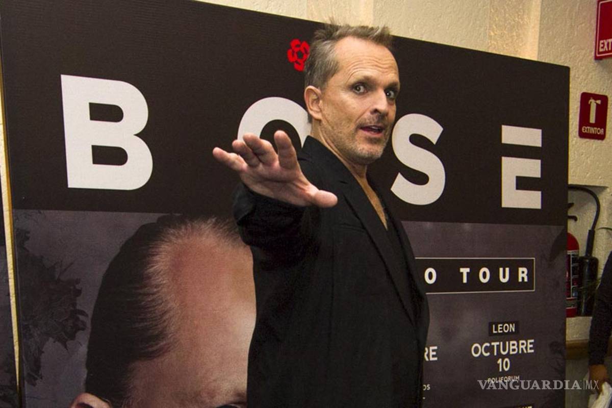 Miguel Bosé grabará en México un disco 'MTV Unplugged'