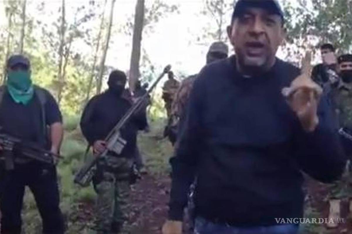 Si el gobierno protege al pueblo "dejamos las armas": La Tuta