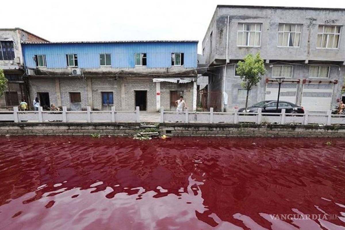 El misterioso caso del río chino que cambió de color en 24 horas