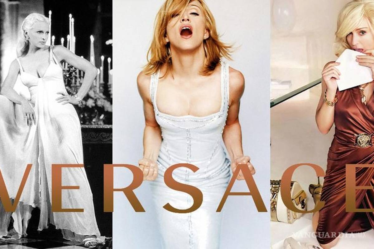 Madonna es la nueva imagen de Versace