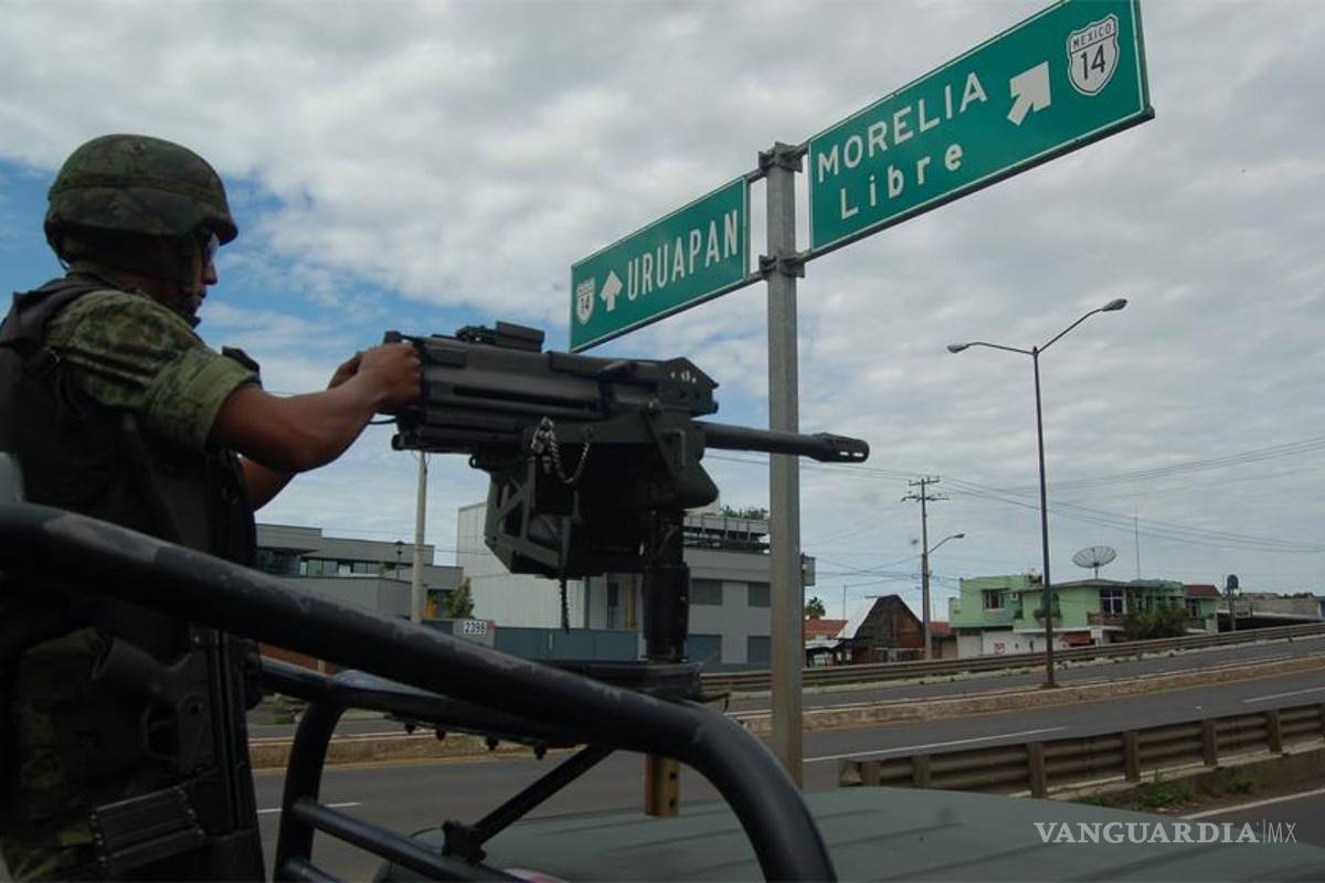 Llegan a Michoacán fuerzas de intervención