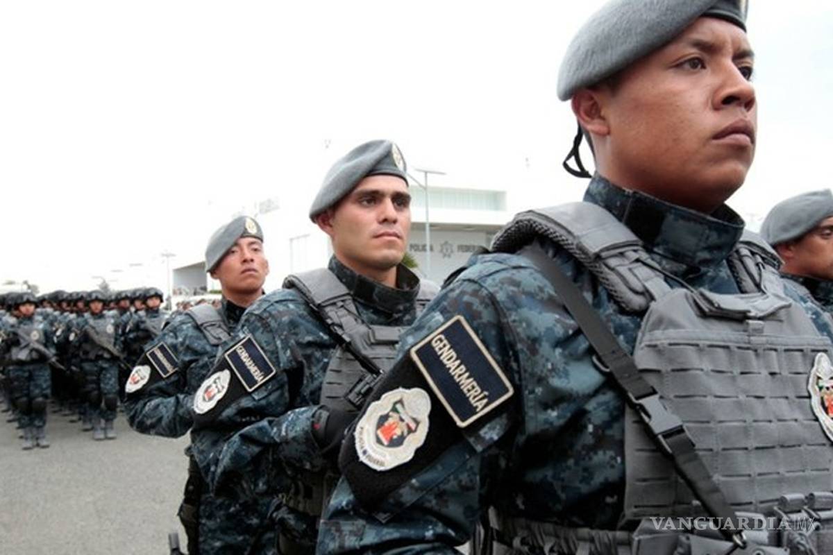 Llegan 300 elementos de la Gendarmería a Tamaulipas