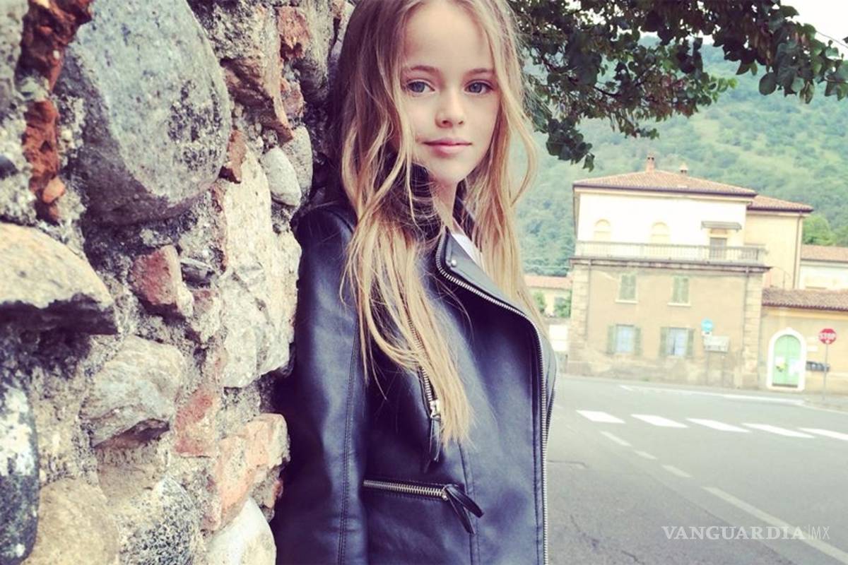A sus 9 años, ya es nombrada 'la niña más bella del mundo'