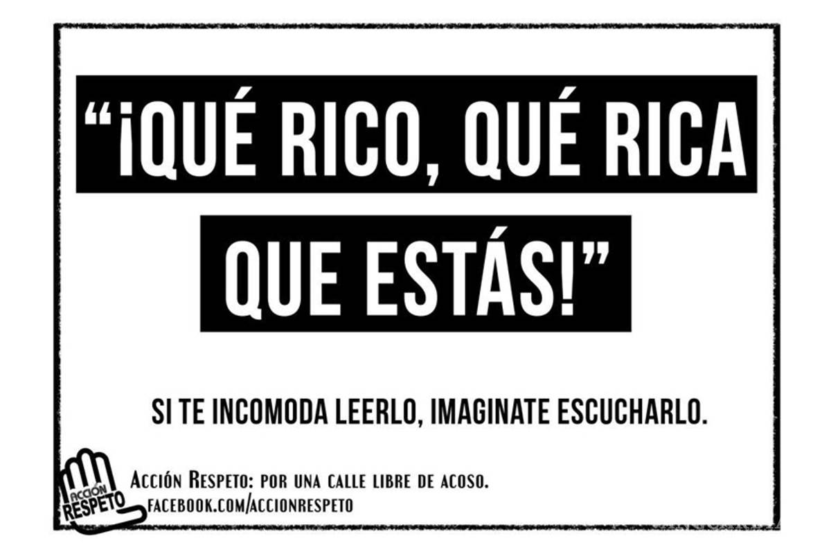 Lanzan campaña contra los piropos más groseros hacia las mujeres