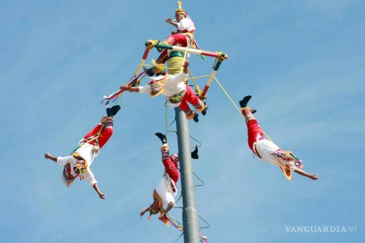 Voladores de Papantla, tradición desde niños