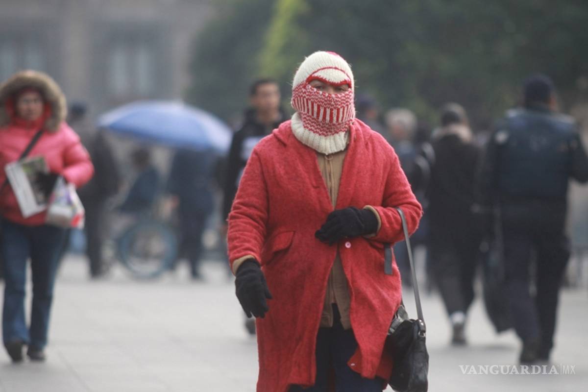 Masa de aire polar provocará frío en norte, noreste, oriente y centro del país