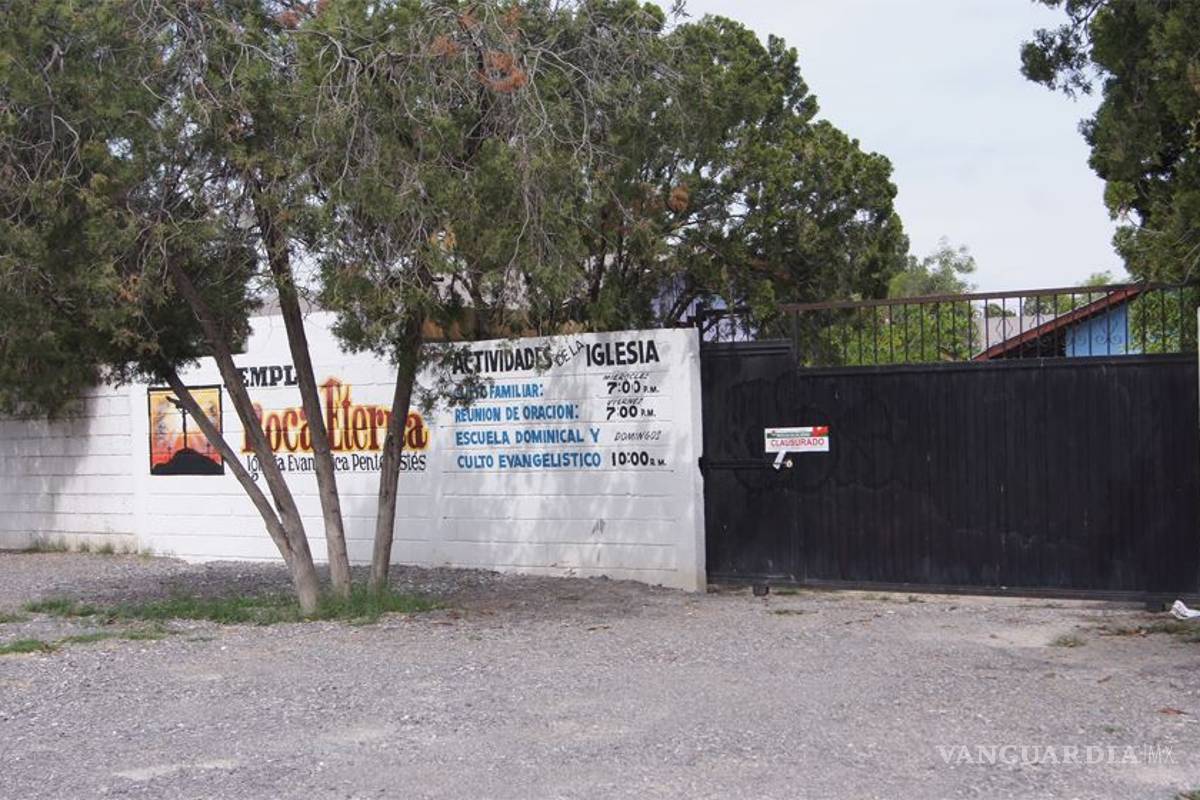 Estado clausura Casa Hogar de Monclova pero colocan sellos en Iglesia
